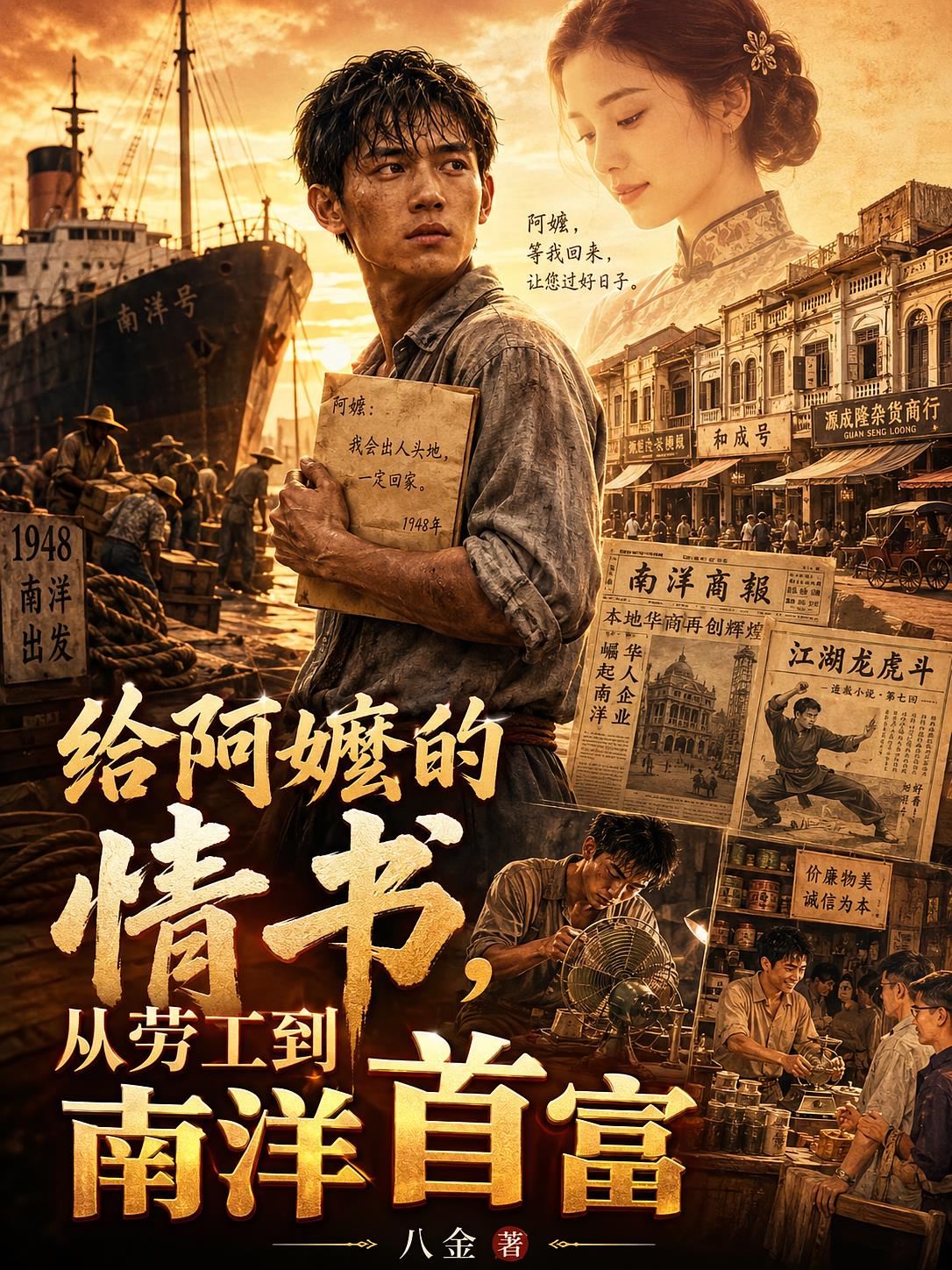 给阿嬷的情书,从劳工到南洋首富