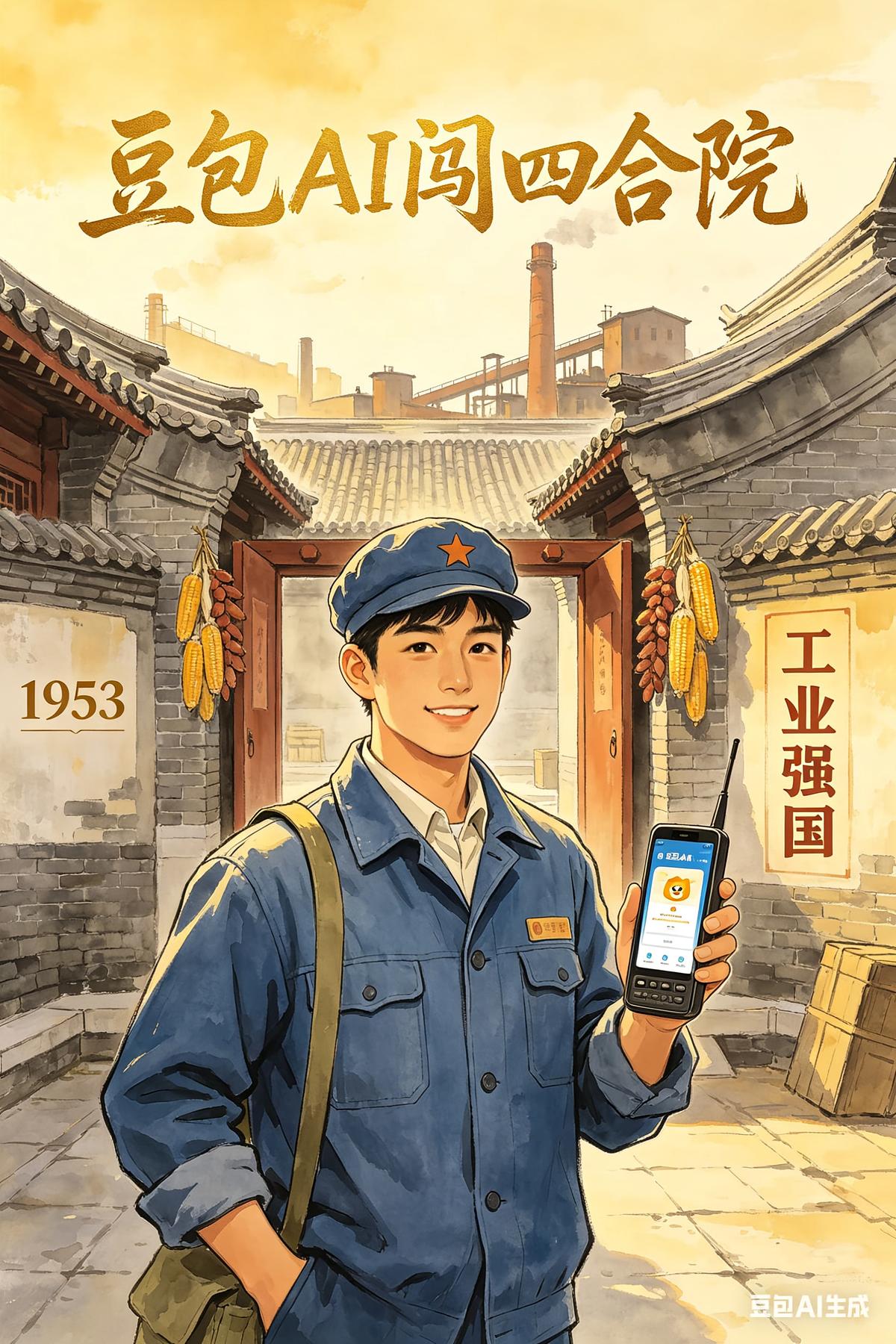 豆包AI闯四合院