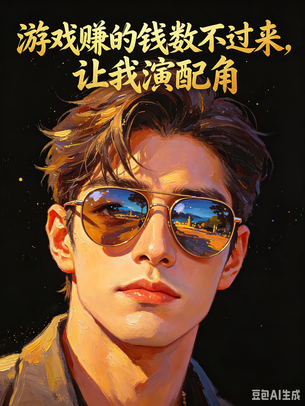 游戏赚的钱数不过来,让我演配角