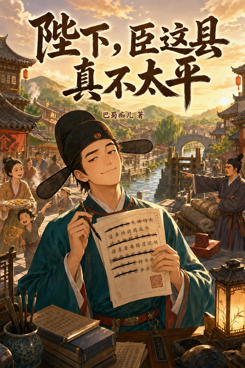 陛下，臣这县真不太平