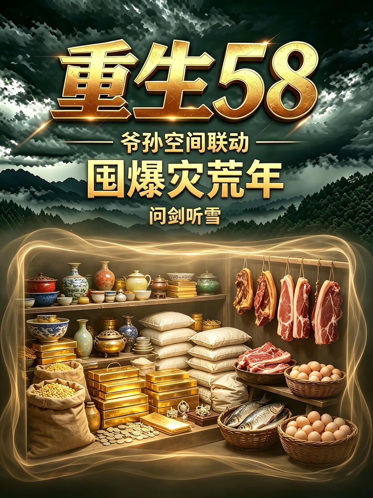 重生58爷孙空间联动囤爆灾荒年