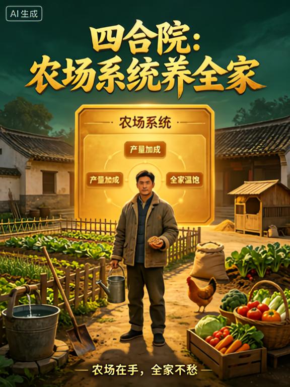 四合院:农场系统养全家