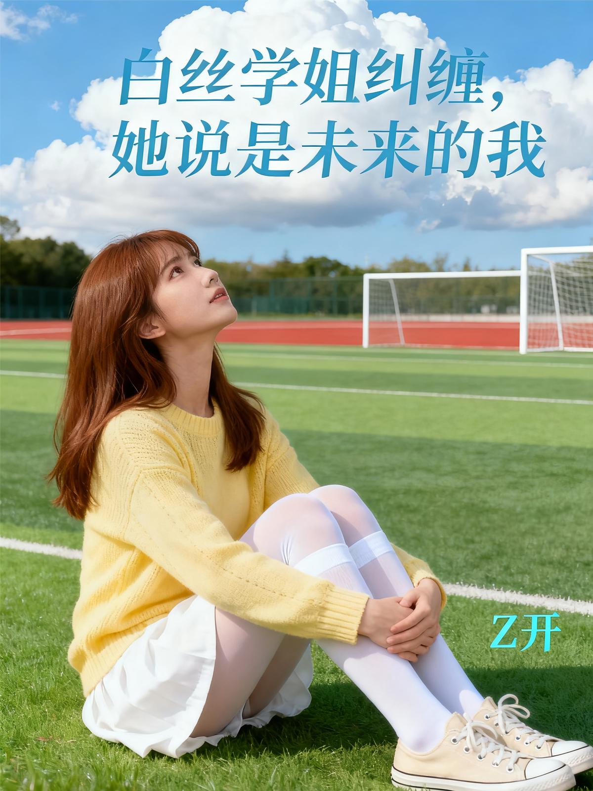 白丝学姐纠缠,她说是未来的我