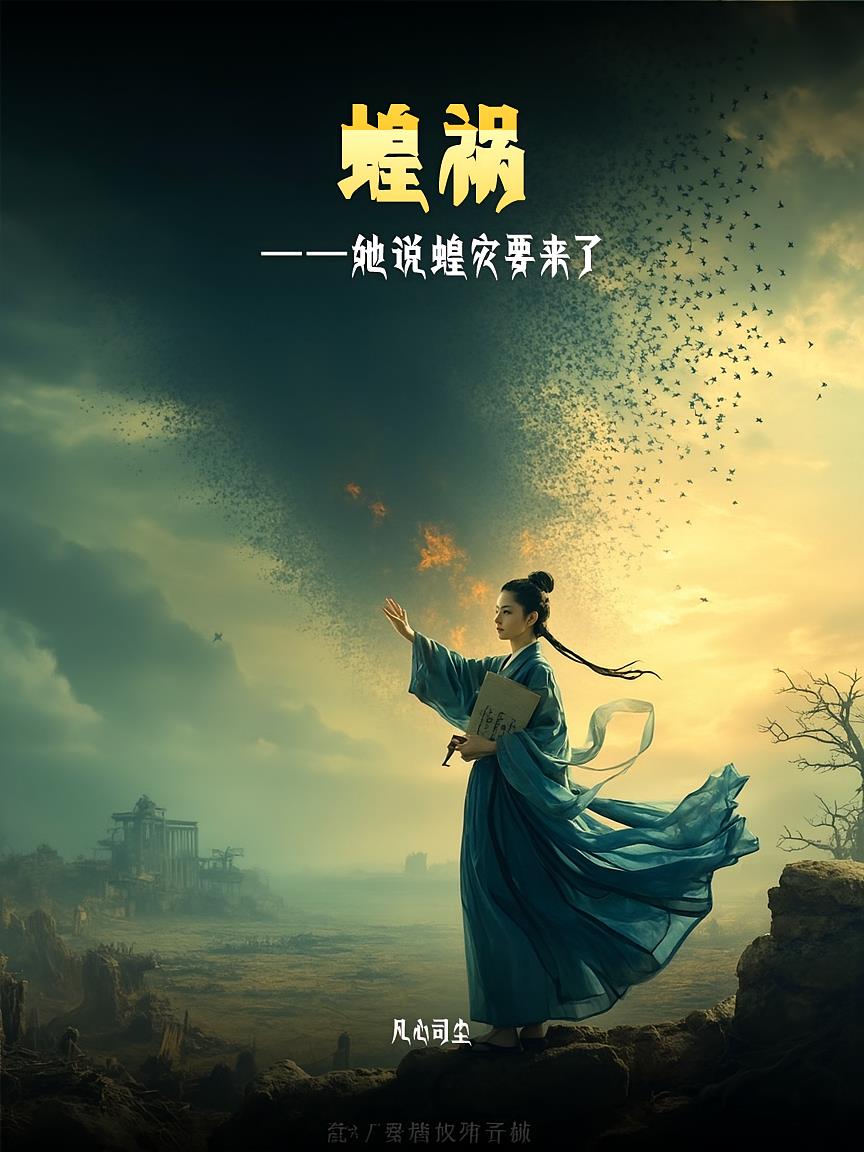 蝗祸，她说蝗灾要来了